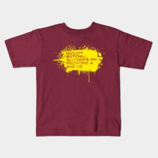 Roll Call (Red and Yellow) Kids T-Shirt